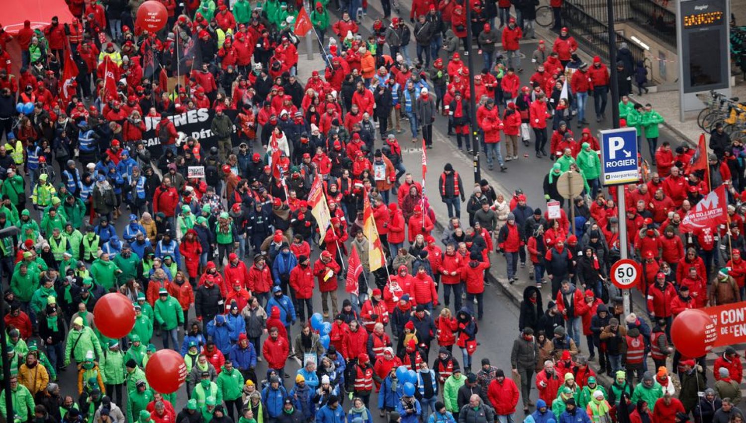 احتجاجات في بلجيكا.. أزمات أوروبا ترافقها لعام 2023!  