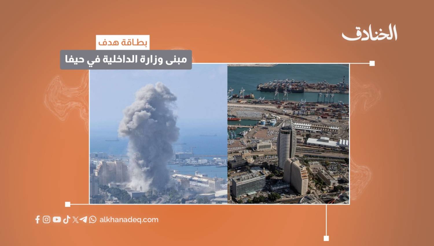 بطاقة هدف: مبنى وزارة الداخلية في حيفا