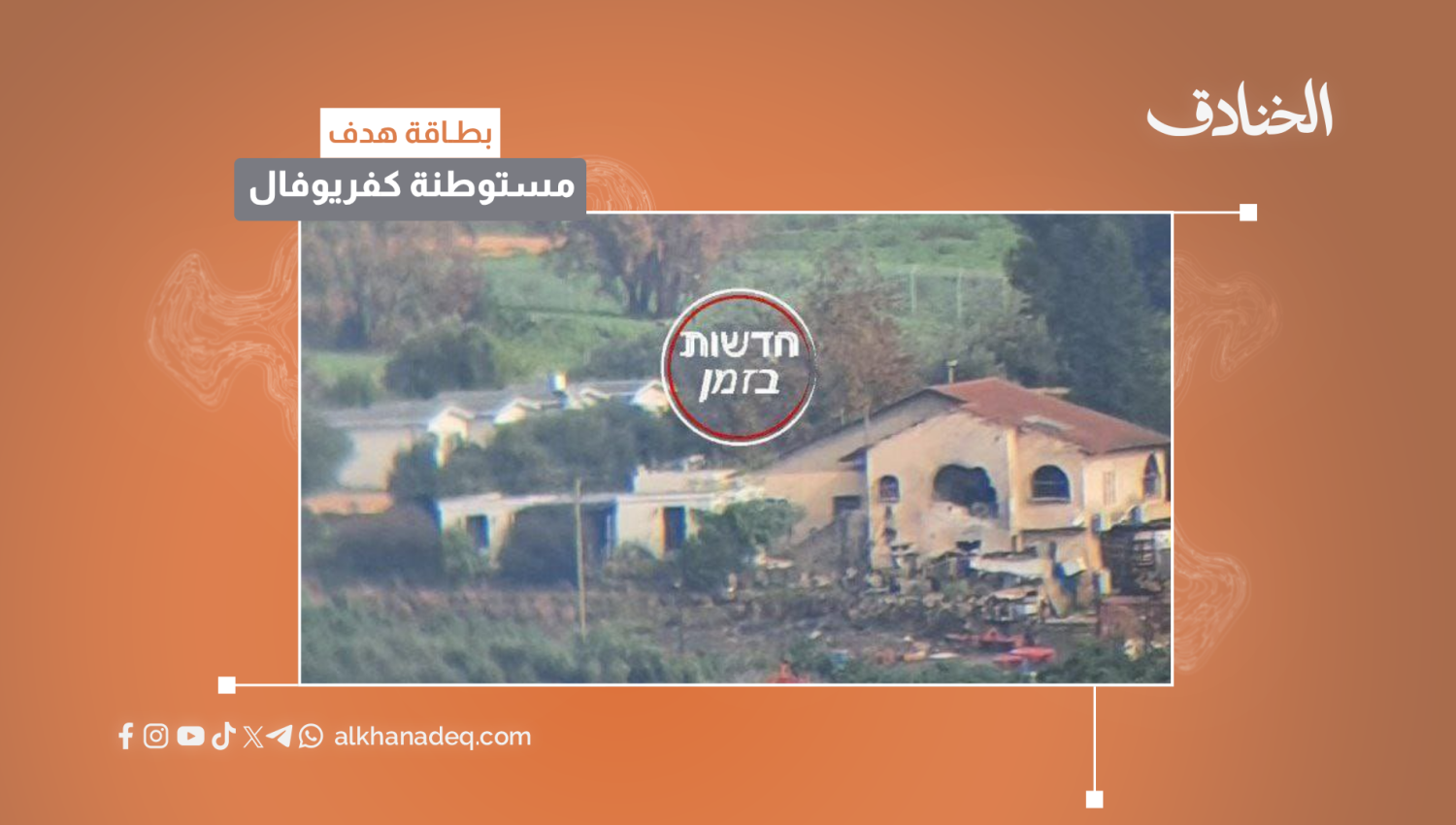 بطاقة هدف: مستوطنة كفريوفال