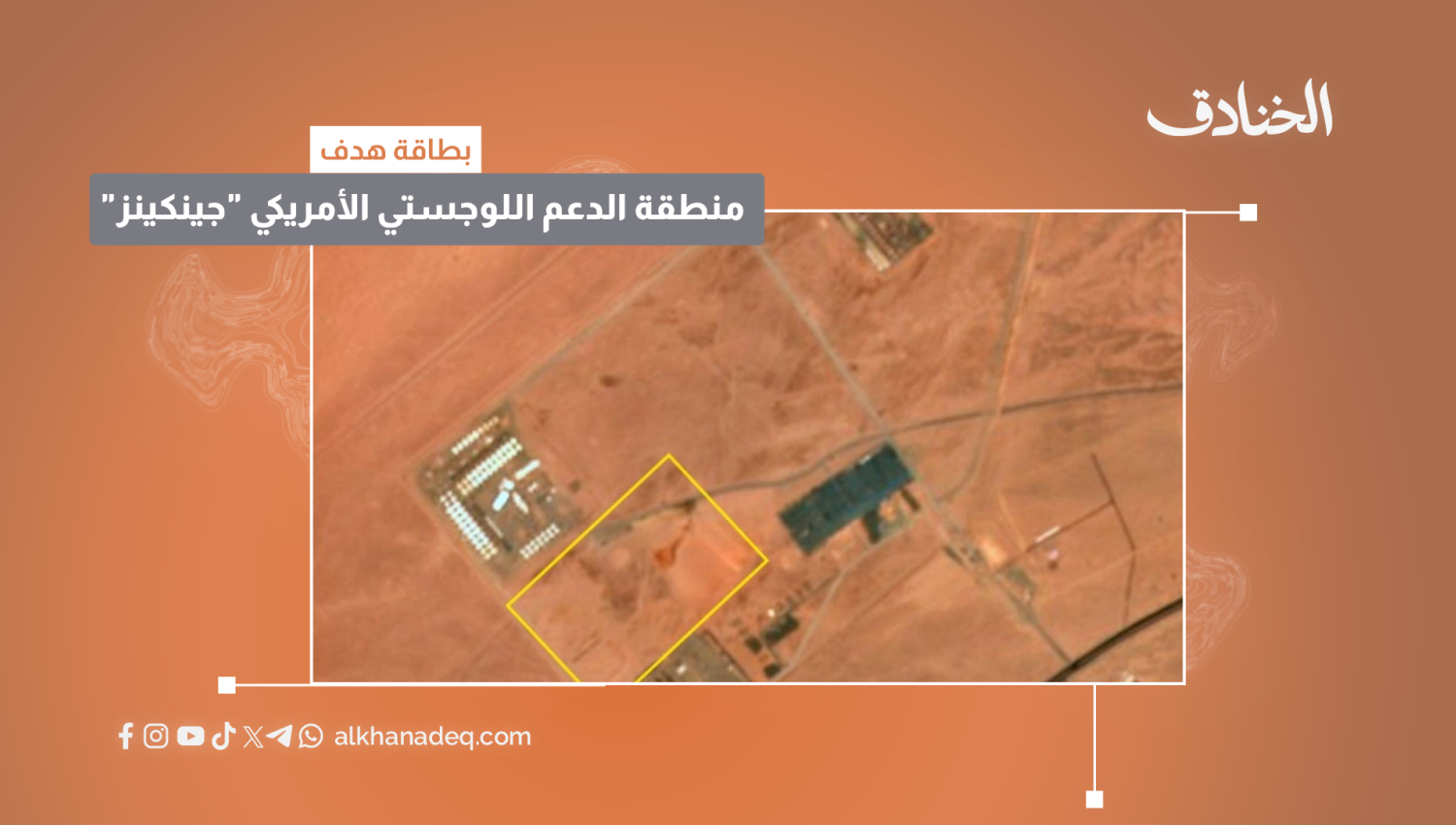 بطاقة هدف: منطقة الدعم اللوجستي الأمريكي "جينكينز"/السعودية