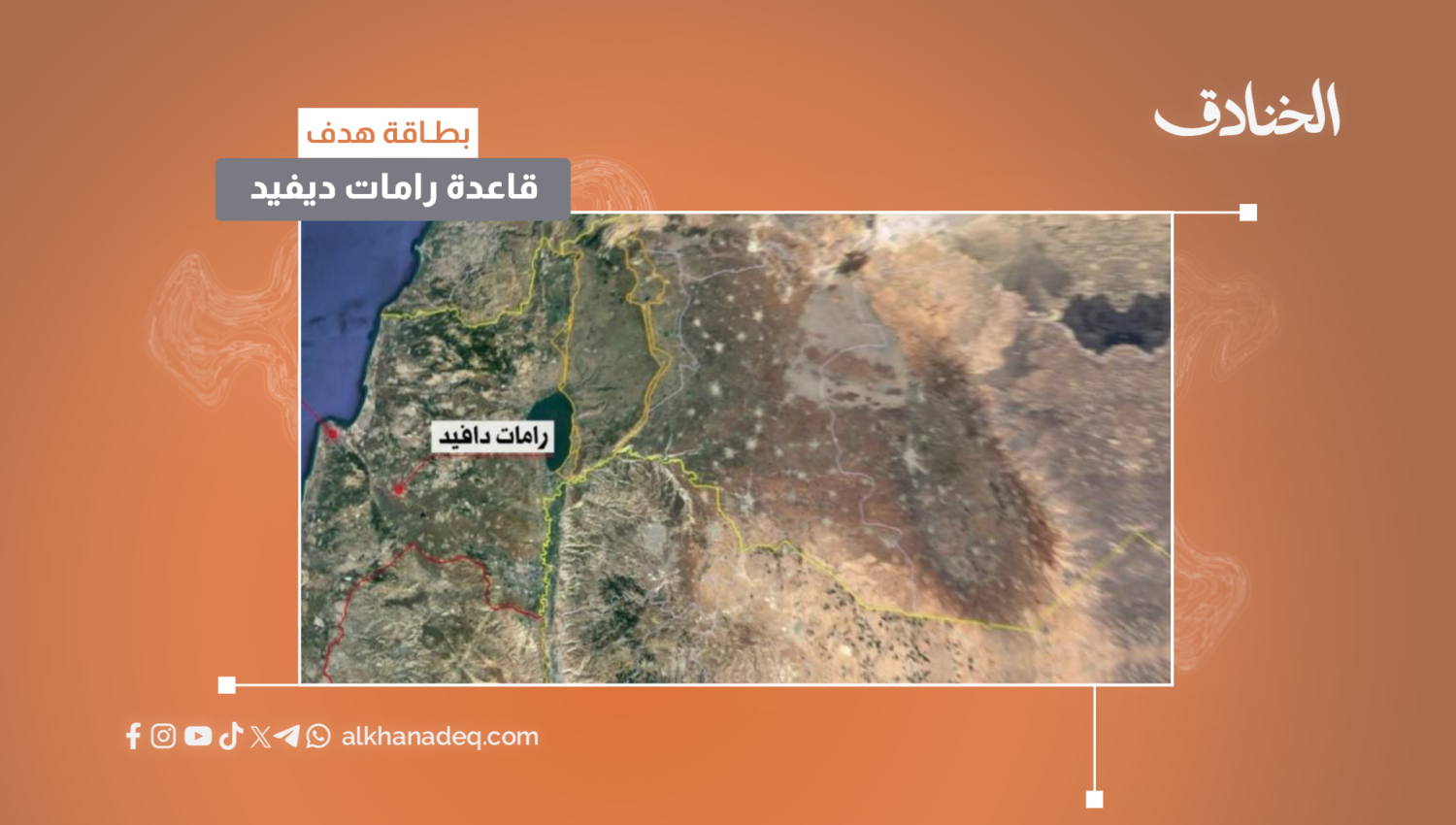 بطاقة هدف قاعدة رامات ديفيد الجوية