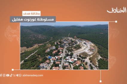 بطاقة هدف: مستوطنة غورنوت هغليل