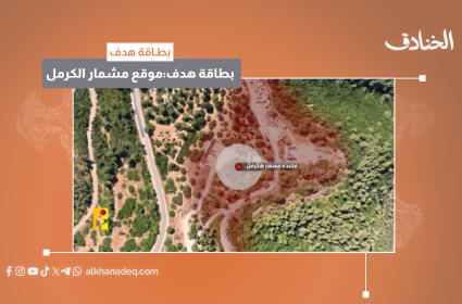 بطاقة هدف: موقع مشمار الكرمل