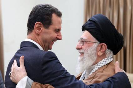 تأثير العلاقات السورية الإيرانية على الكيان المؤقّت
