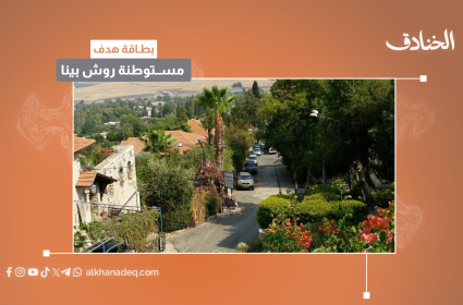 بطاقة هدف: مستوطنة روش بينا