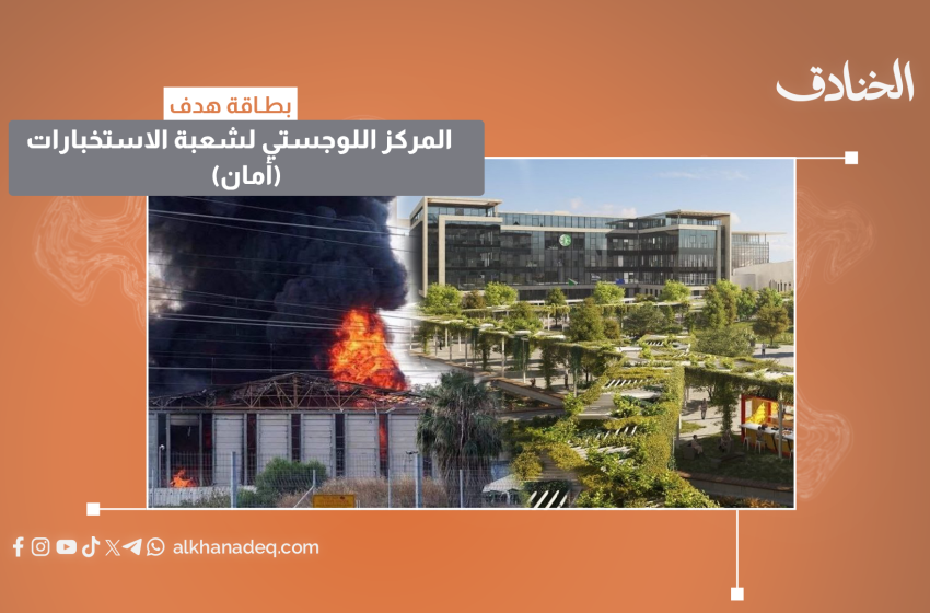 بطاقة هدف: المركز اللوجستي لشعبة الاستخبارات الإسرائيلية (أمان)