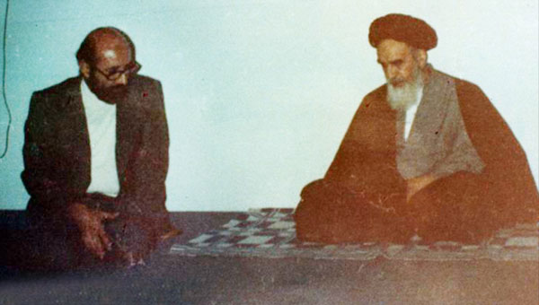 الشهيد مصطفى شمران والإمام الخميني